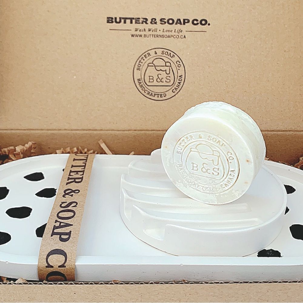🖤Lavender Essential Oil Shea Soap Gift Box - Picture 3 of 5